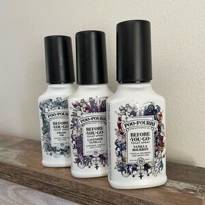 Poo-Pourri Before-You-Go Toilet Sprays Lavender Vanilla & Vanilla Bourbon